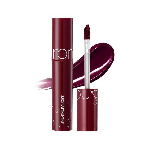 rom&nd Juicy Lasting Tint - Plum Coke V1 | Glossy Lip Tint 0.19oz