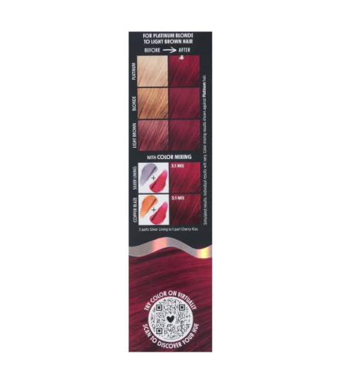 Not Your Mother's Cherry Kiss Semi-Permanent Hair Color Cream - 4.5 fl oz