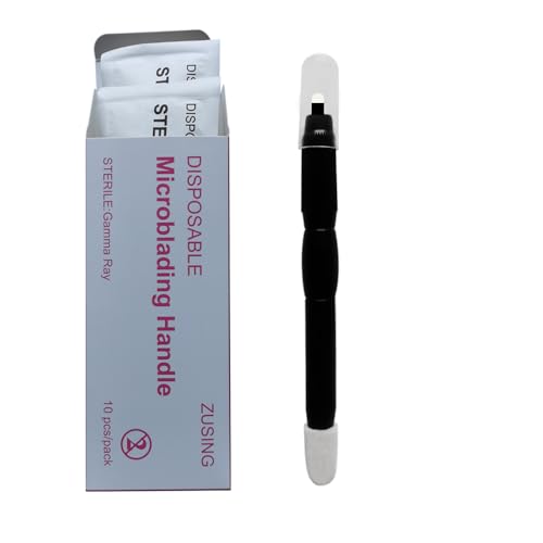 ZUSING Disposable Microblading Pen U18 0.18mm Nano Needles - 10 Pack