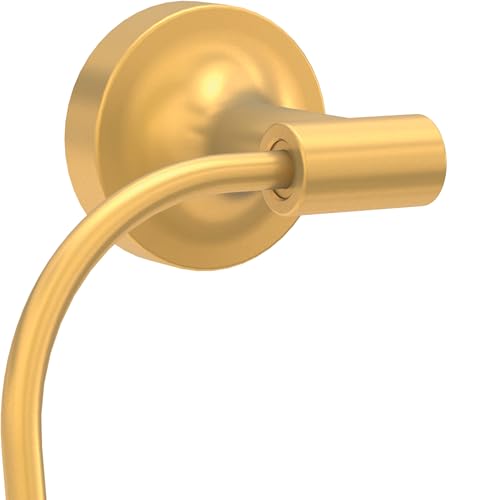 Satin Gold Hand Towel Ring for Bathroom & Kitchen - Franklin Brass
