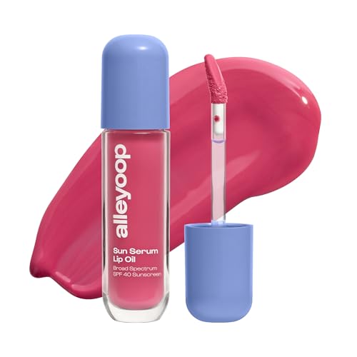 Alleyoop Sun Serum Lip Oil SPF 40 - Whirlwind Vibrant Pink Tint