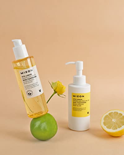 MIZON Vita Lemon Peeling Gel - Exfoliating & Hydrating 5.3 Oz