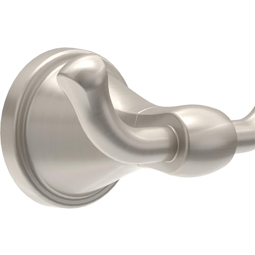 Delta Becker Wall-Mounted Towel and Robe Hook, SpotShield Brushed Nickel