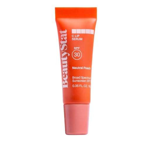 Beautystat Vitamin C Lip Serum - Neutral Peach, 0.35 Fl Oz | Skin & Lip Care