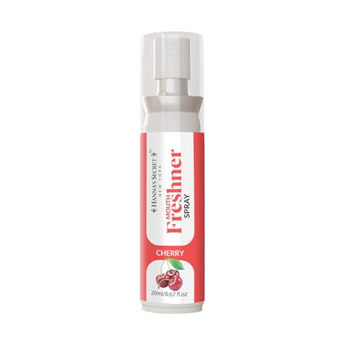 Hanna's Secret Mouth Freshener Spray - Sugar-Free Mint Breath Spray