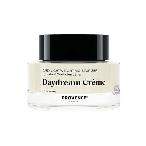 Provence Beauty Daydream Crème - Lightweight Hydrating Face Moisturizer with Ashwagandha & Vegan Collagen - 2 fl oz