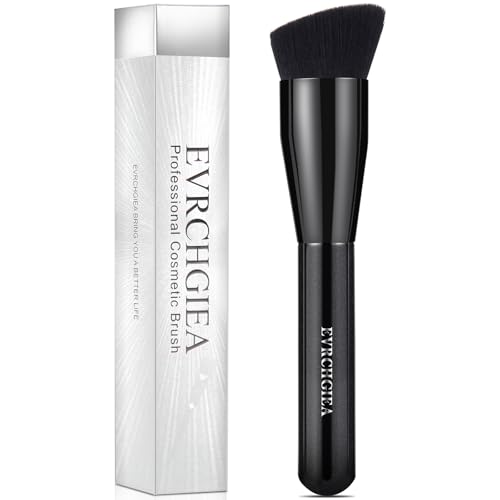 Flat Top Kabuki Foundation Brush for Liquid & Cream Makeup