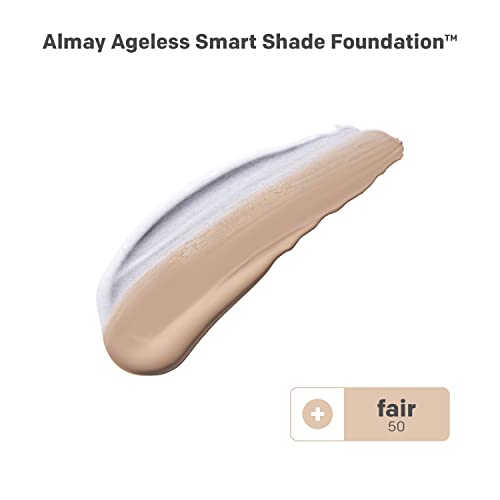 Almay Anti-Aging Smart Shade Foundation with Hyaluronic Acid, 1 Fl Oz