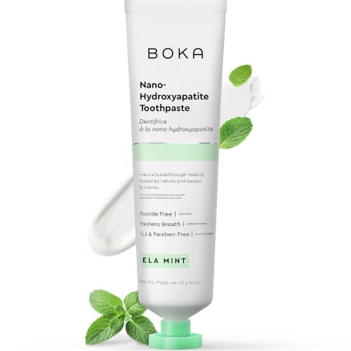 Boka Fluoride-Free Nano Hydroxyapatite Toothpaste - Mint, 4 Oz