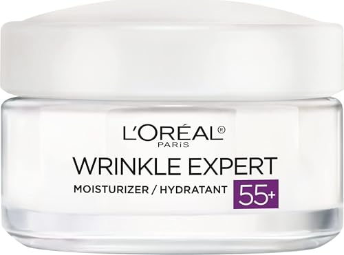 L'Oreal Paris Anti-Aging Face Moisturizer for 55+ Skin, 1.7 fl. oz