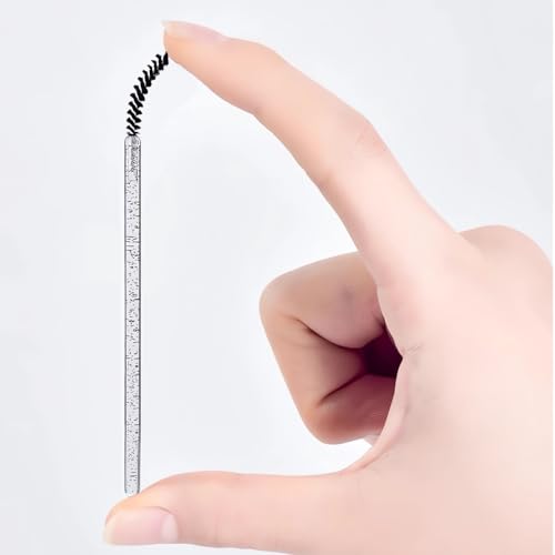 100 Disposable Mini Spoolie Brushes for Eyelash Extensions
