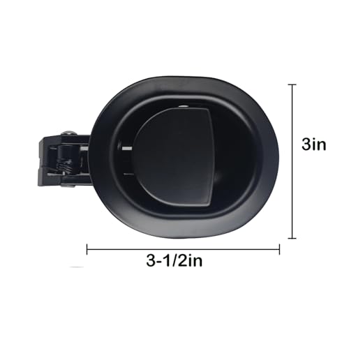 Heavy-Duty Metal Recliner Pull Handle Replacement - Universal Fit