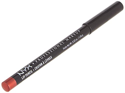 NYX Slim Lip Liner Pencil Pumpkin - 1 Count, Long-Lasting Lip Makeup