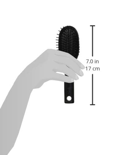 Goody Mini Cushion Hair Brush - Travel Size Detangling Brush