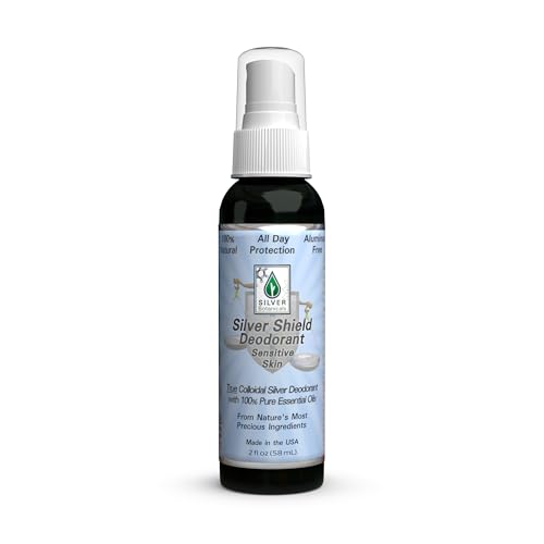 Silver Botanicals Natural Colloidal Silver Deodorant - Sensitive Skin Spray