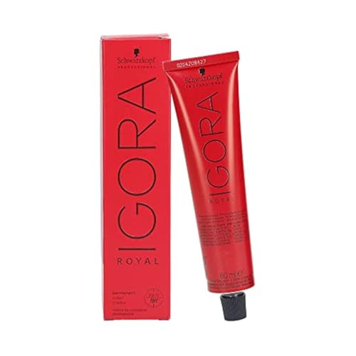 Schwarzkopf Igora Royal Hair Color 7-77 Medium Blonde Copper | 2.1oz - Copper & White