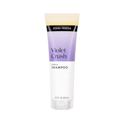 John Frieda Violet Crush Purple Shampoo for Blonde Hair, 8.3 fl oz