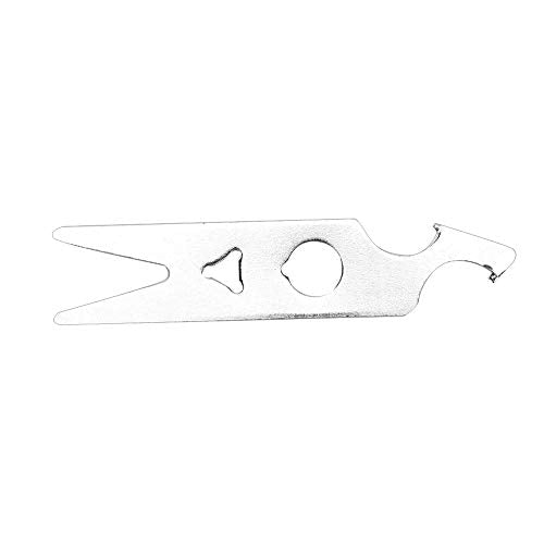 Simlug Nail Drill Carbon Brush Kit - 4 Alloy Brushes with Wrench Replacement