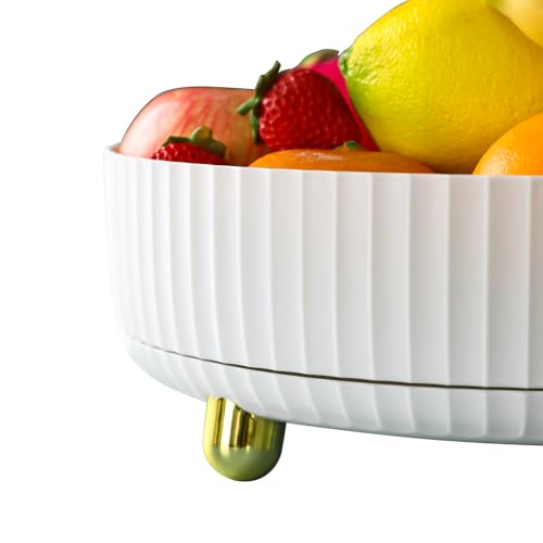 360° Rotating Makeup Perfume Organizer - Large Capacity Cosmetic Storage Tray