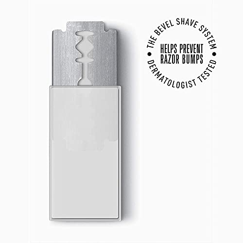 Bevel 21-Piece Razor Blades & Shave Cream Bundle for Men