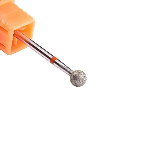 3pcs 5mm Diamond Nail Drill Bits for Cuticle Cleaning - MZCMSL