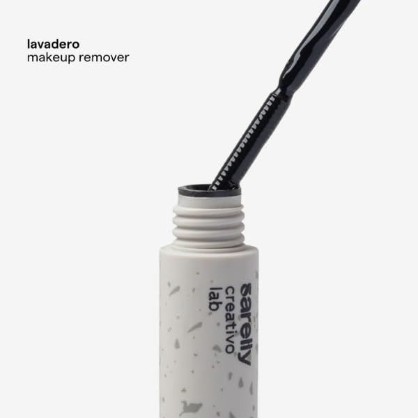 SARELLY Mini Eye Makeup Remover - Gentle Vegan Formula for Waterproof Makeup