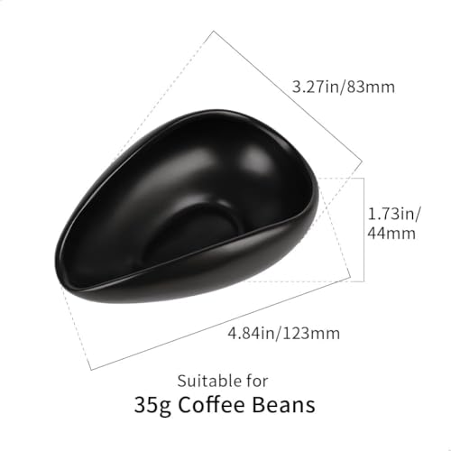 Watchget Ceramic Coffee Dosing Cup & Tea Storage Tray - 30g Capacity