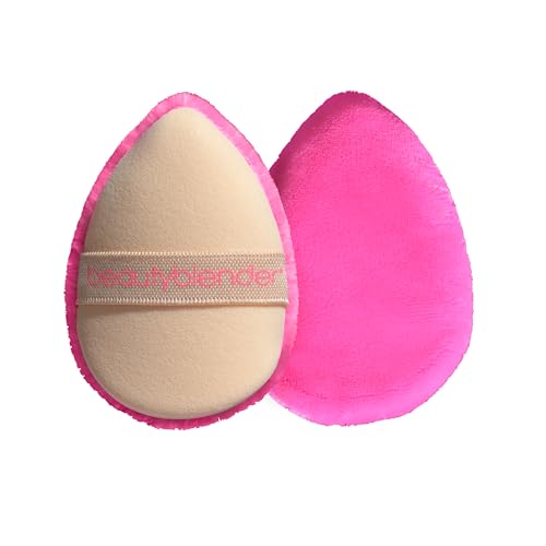 Beautyblender Pocket Puff - Dual-Sided Powder Puff for Baking, Pink