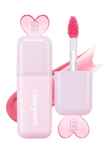 COLORGRAM Juicy Drop Tint 01 Berry Amazing - Buildable Lip Gloss & Stain