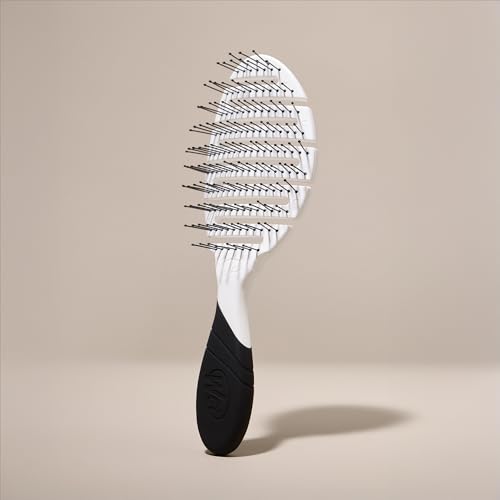 LolaVie Wet & Dry Detangling Hair Brush - 2 Pack, Heat-Resistant, Flex Design