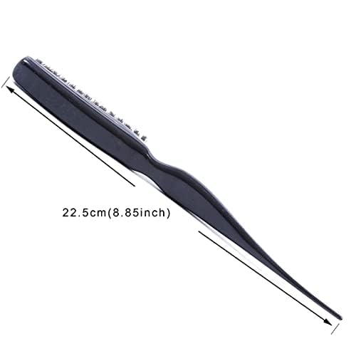 YANTAISIYU Teasing Hair Brush for Volume and Styling - Black