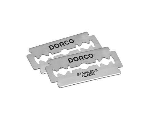 Dorco ST300 Platinum Double Edge Razor Blades - 100 Count