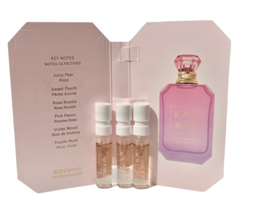 KAYALI FLEUR MAESTY Rose Royal 31 EDP Sample Set - Pack of 3