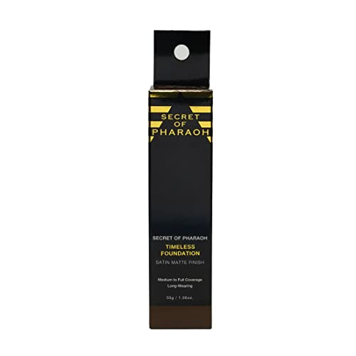 EBIN NEW YORK Secret of Pharaoh Timeless Foundation Cocoa Buildable Full Coverage Satin Matte Oil-Free