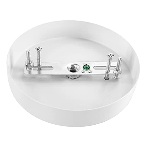 Sangle Sopffy 4.7-Inch Pendant Light Canopy Kit - White Ceiling Plate