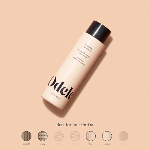 Odele Volumizing Shampoo, 13 fl oz - Vegan, Color-Safe Formula