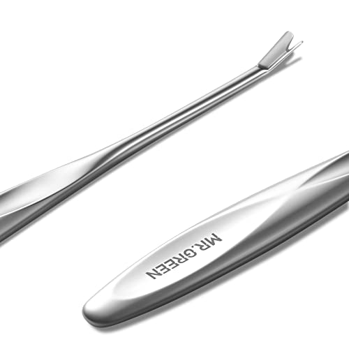 MR.GREEN Stainless Steel Cuticle Pusher & Trimmer Tool