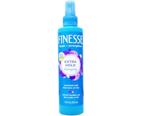 Finesse Extra Hold Hairspray with Silk & Soy Proteins, 8.5 oz (2-Pack)