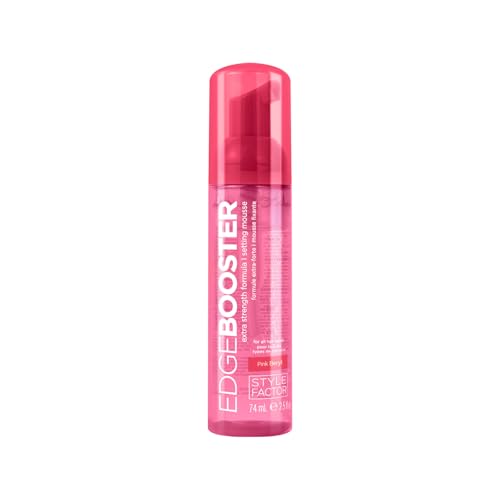 Style Factor EDGE BOOSTER Extra Strength Mousse for Curly Hair 2.5oz