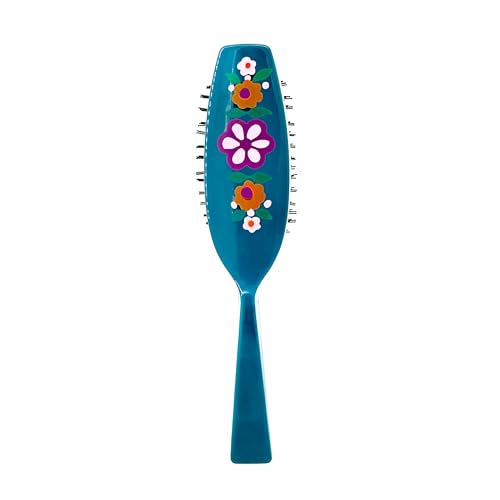 Phillips Brush 3000 Compact Purse Size Cushion Hair Brush, 7-Inch Teal