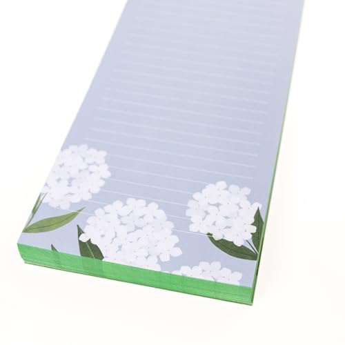 Graphique Floral Magnetic Notepad - 100 Tear-Away Sheets for Lists