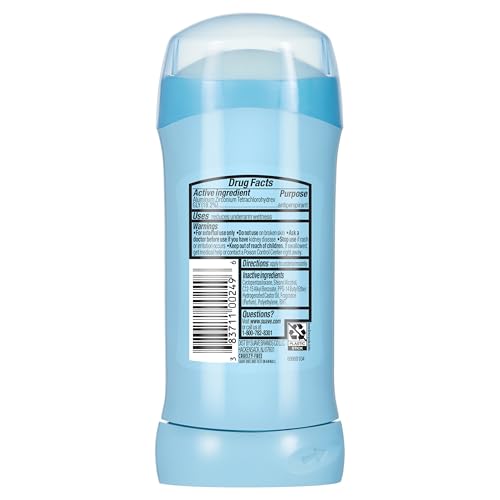 Suave Women's Antiperspirant Deodorant Stick, Fresh, 48HR Protection, 3 Pack