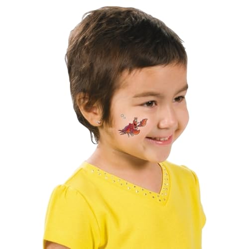 Disney The Little Mermaid Temporary Tattoos - 24 Count