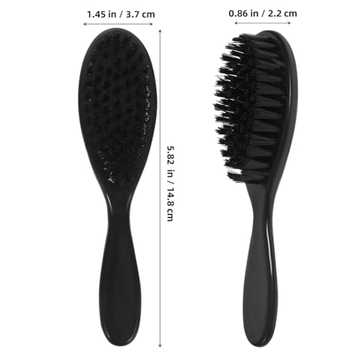 Mikinona Beard Brush Set - 4 Soft Bristle Grooming Tools for Men