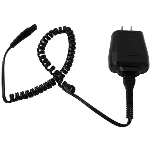 Replacement AC/DC Charger for Braun Shaver Series 1 3 5 7 9 Power Cord
