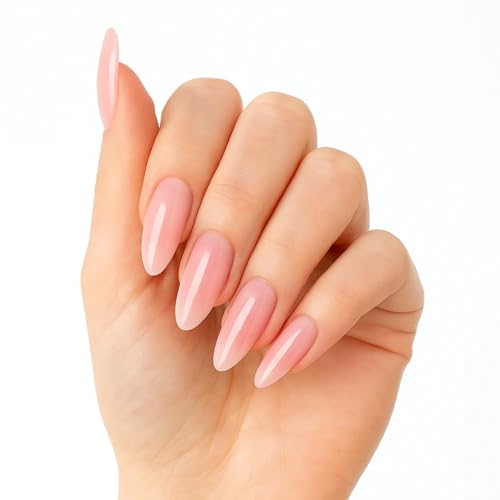 PinkMask Easy Gel 1oz Nail Extension & Strengthening Gel for DIY & Salon