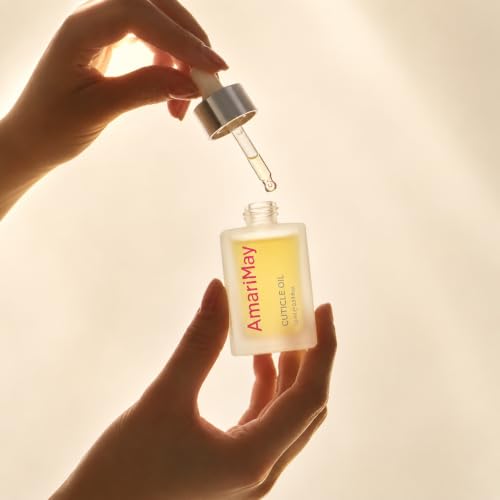 AmariMay 2-Pack Cuticle Oil with Jasmine & Vitamin E - Moisturizing Nail & Cuticle Care