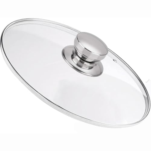 Laplad 8-Inch Tempered Glass Pan Lid for Frying Pans & Pots