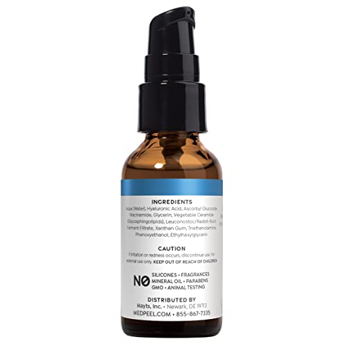 MedPeel Hydra-Plump Hyaluronic Acid Serum 2.5% - Anti-Aging Face Serum