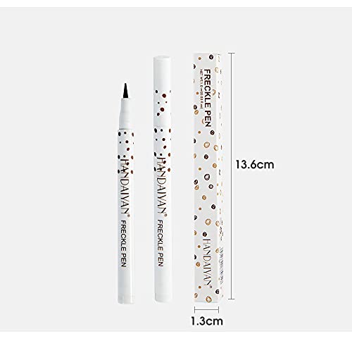 Freckle Pen 2 Pack - Natural Waterproof Makeup in Chestnut & Dark Brown - Equusecured